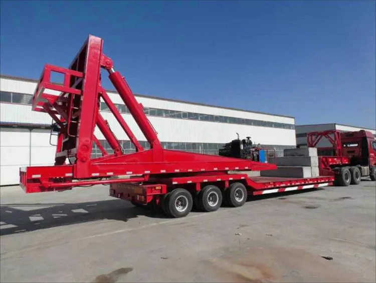 Sơ mi rơ moóc vận chuyển lá phong