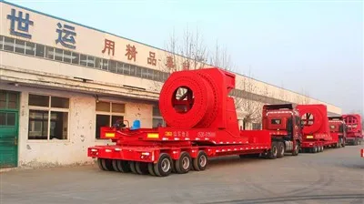 Sơ mi rơ moóc vận tải điện gió